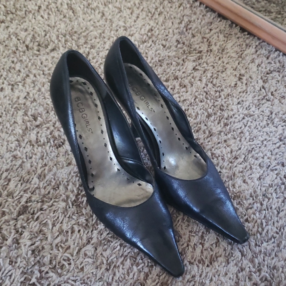 BCBG Black Heels